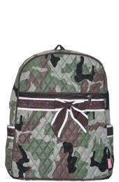 Quilted Backpack-ARM2828/BR